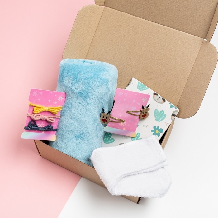 Подарочный набор &laquo;Друзья навсегда&raquo;, плед 85х100 см и аксессуары