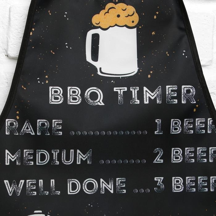 Подарочный набор &laquo;Мужество имеет значение&raquo;: кухонный фартук и прихватка