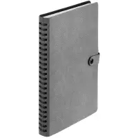 Ежедневник Strep Front на заказ, недатированный, серый