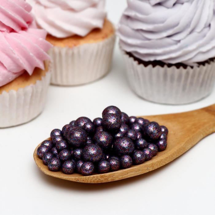 Посыпка кондитерская с глиттером &laquo;Космический блеск&raquo; 50 г