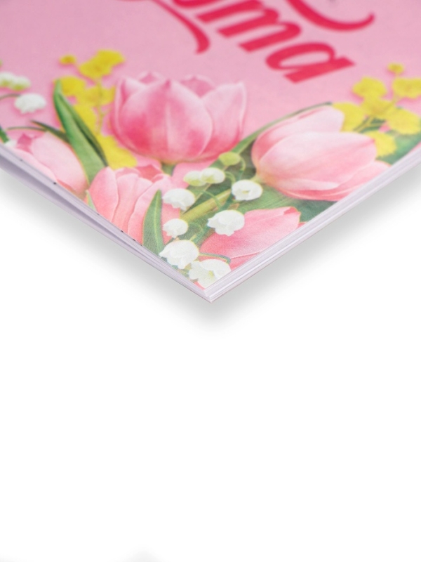 Блокнот с раскраской А6 и ручка "С 8 марта!"