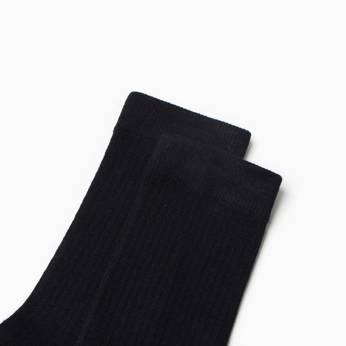 Носки женские длинные MINAKU, цв. черный, р-р 36-39