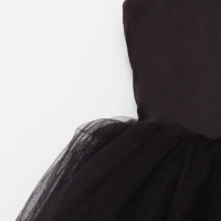 Платье нарядное детское MINAKU: PartyDress цвет чёрный, рост 122