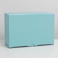 Коробка подарочная складная, упаковка, &laquo;Тиффани&raquo;, 22 х 15 х 10 см