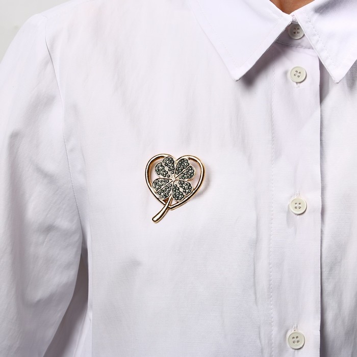 Брошь «На удачу», 3.9 х 3.6 см Брошь «На удачу», 3.9 х 3.6 см