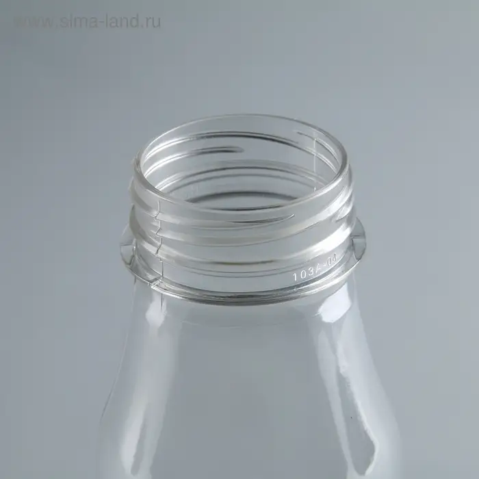 Бутылка пластиковая одноразовая молочная &laquo;Универсал&raquo;, 300 мл, с широким горлышком 0,38 см, цвет прозрачный