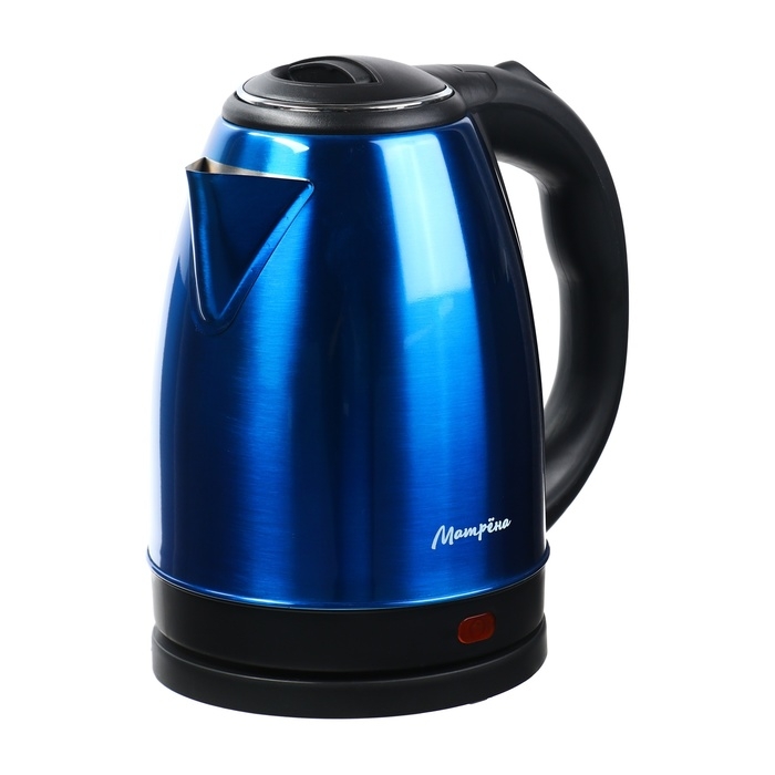 Чайник электрический Чайник электрический "Матрёна" МА-002, металл, 1.8 л, 1500 Вт, синий
