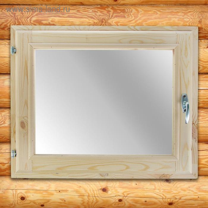 Окно, 50&times;60см, двойное стекло ХВОЯ