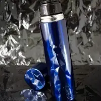 Термос Gems Black Sapphire, сапфир (синий)