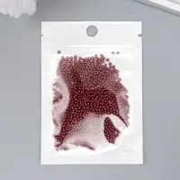 Бисер стекло 11/0 "Металлик. Красное дерево" 10 гр