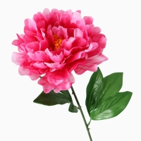 Цветы искусственные "Пион бархатный" 15х55 см, розовый