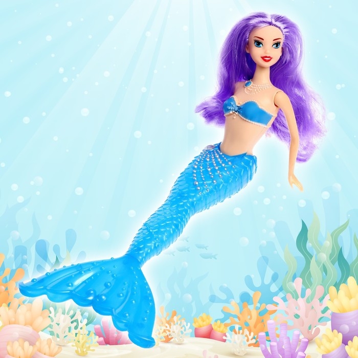 Кукла сказочная &laquo;Русалочка&raquo; со светом, МИКС