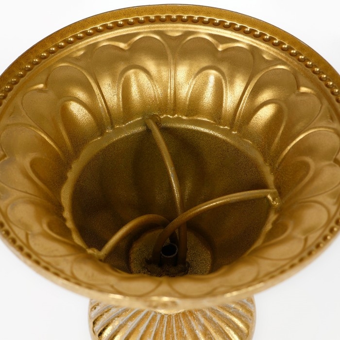 Подсвечник металл «Ярусы» для одной свечи 16 х 16 х 25 см Подсвечник металл «Ярусы» для одной свечи 16 х 16 х 25 см