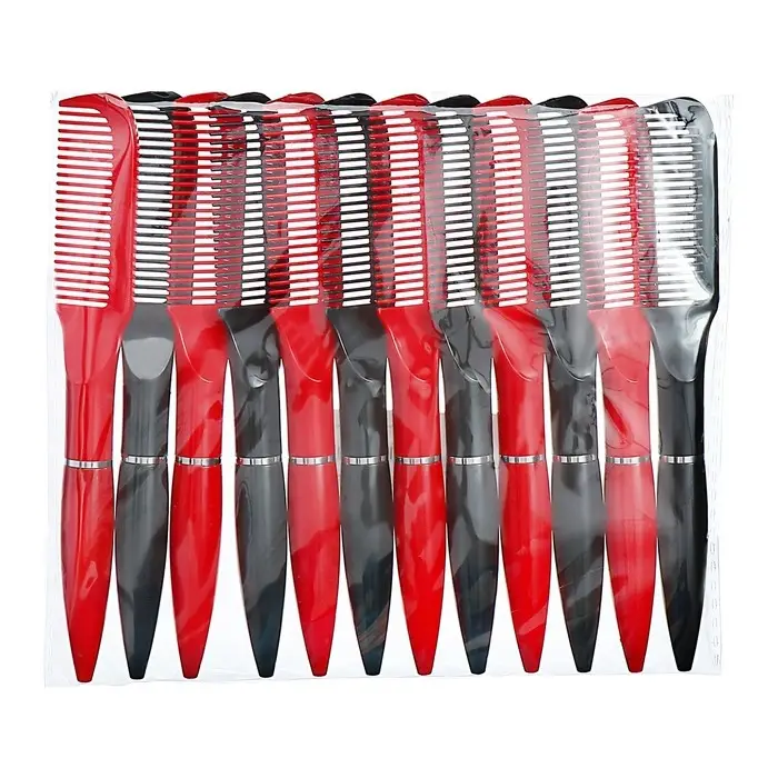 Ручка - прикол шариковая &laquo;Расчёска&raquo;, поворотная, стержень синий, МИКС