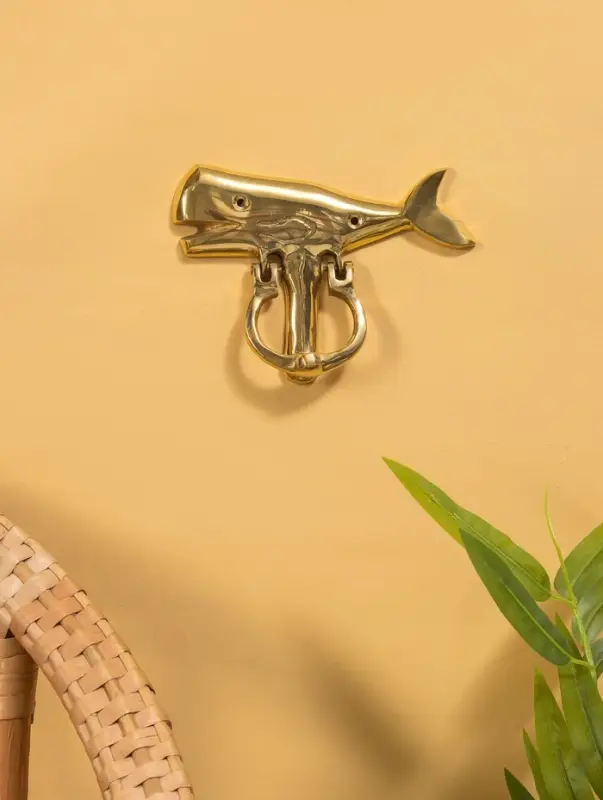 Дверной молоток "Кашалот" 11х16 см