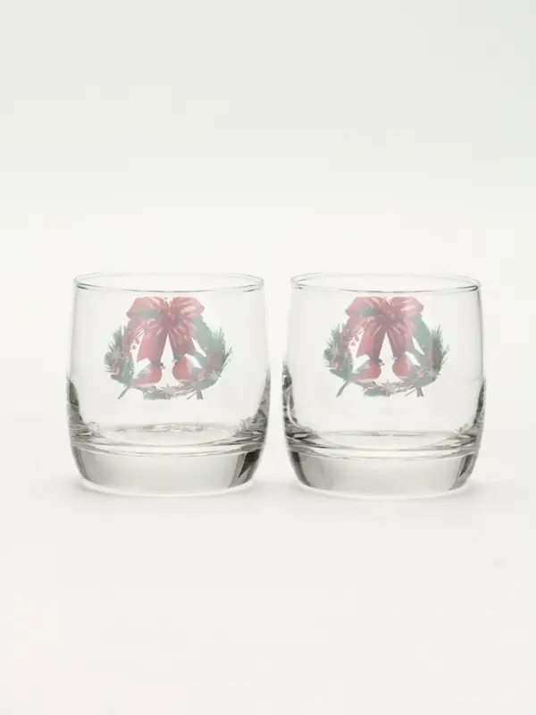 Стаканы &laquo;Новогодний&raquo;, 310 мл, подарочный набор 4 шт.