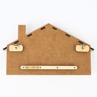 Ключница настенная &laquo;Счастья в дом&raquo;, 18 х 11,4 см.