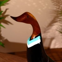 Сувенир "Утка в чёрном" дерево 45 см