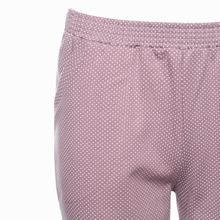 Брюки женские домашние, цвет лиловый, размер 56 Брюки женские домашние, цвет лиловый, размер 56