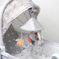 Подвеска - погремушка &laquo;Карусель Бонни&raquo;, прорезыватель, на кроватку, коляску, Крошка Я