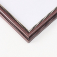 Фоторамка пластик "МИРАМ" 30х40 см, коричневый Фоторамка пластик "МИРАМ" 30х40 см, коричневый