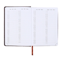 Ежедневник датированный 2024 года, А5, 176 листов, Attomex.Croco, обложка искусственная кожа, ляссе, блок 70 г/м2, коричневый Ежедневник датированный 2024 года, А5, 176 листов, Attomex.Croco, обложка искусственная кожа, ляссе, блок 70 г/м2, коричневый