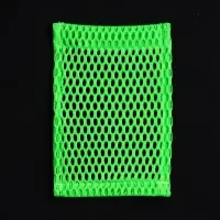 Карман из крупной сетки Pose, зеленый неон