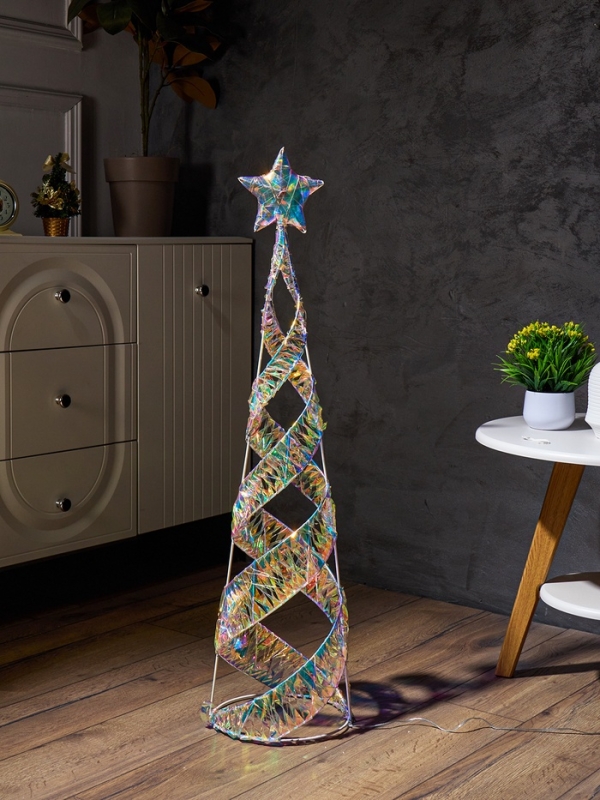 Фигура световая FROSTY "Елка", 100х25х25, 600 LED, 220V, свечение тёплое белое