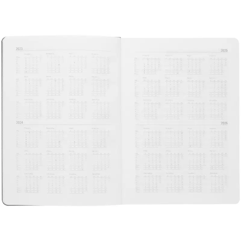 Ежедневник New Factor Metal, серый