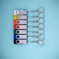 Флешка Twist, синяя, 16 Гб