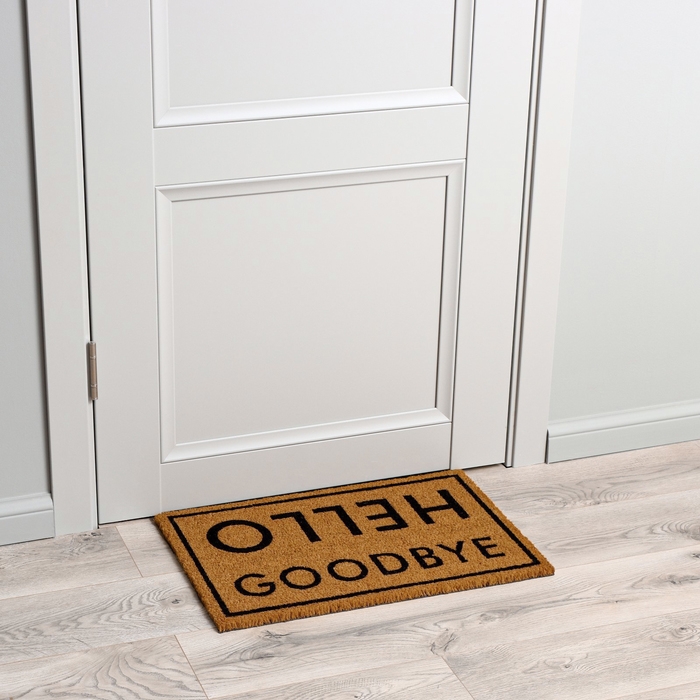 Коврик придверный LaDо́m, 40&times;60 см, кокосовое волокно