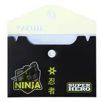 Папка-конверт на кнопке А7, дизайн 105 х 74мм, 180мкм, deVENTE SuperHero, МИКС, тиснение фольгой, 3071235