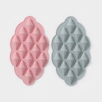 Форма для конфет и шоколада Доляна &laquo;Ракушки&raquo;, силикон, 23&times;12&times;1,5 см, 14 ячеек, цвет МИКС