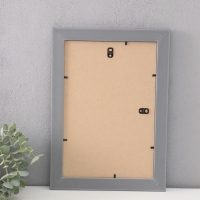 Фоторамка пластик "МИРАМ" 20х30 см, тёмно-серый