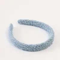 Ободок для волос плюшевый, цвет голубой, Холодное сердце