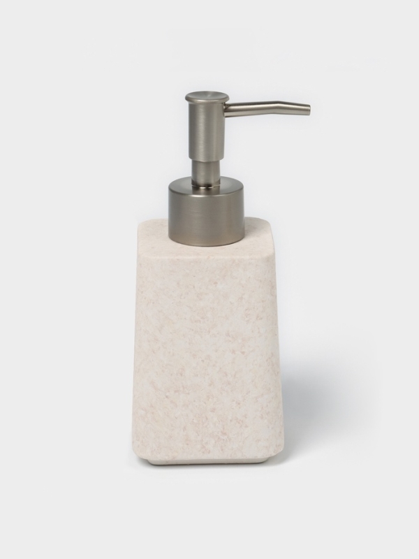 Набор для ванной "Glow" 2 предмета (дозатор для мыла, стакан)