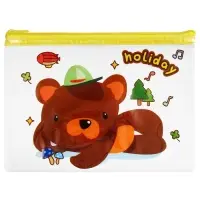 Папка на молнии А5 "Милашки", МИКС