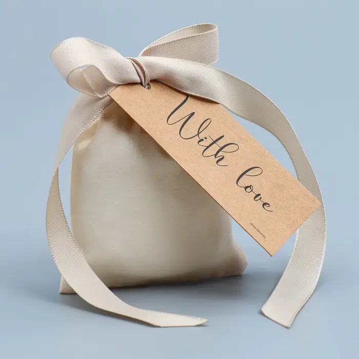 Мешочек подарочный из хлопка &laquo;Для тебя&raquo;, 7 х 9 см +/- 1.5 см +/- 1.5 см