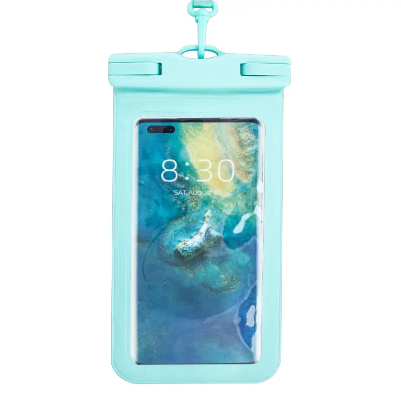 Чехол влагоустойчивый  6,8" голубой