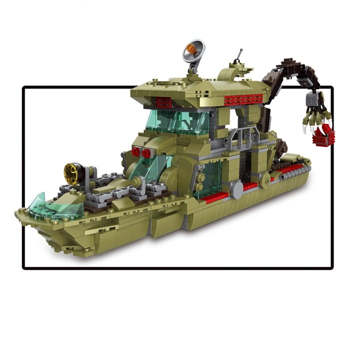 Конструктор блочный &laquo;Динобот&raquo;, 2 варианта сборки, 1064 детали