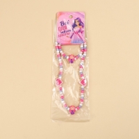 Бижутерия &laquo;Все для красоты&raquo; набор для девочек: браслет и бусы 7 х 9 см