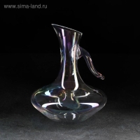 Декантер стеклянный &laquo;Пино&raquo;, 1,5 л, цвет перламутровый