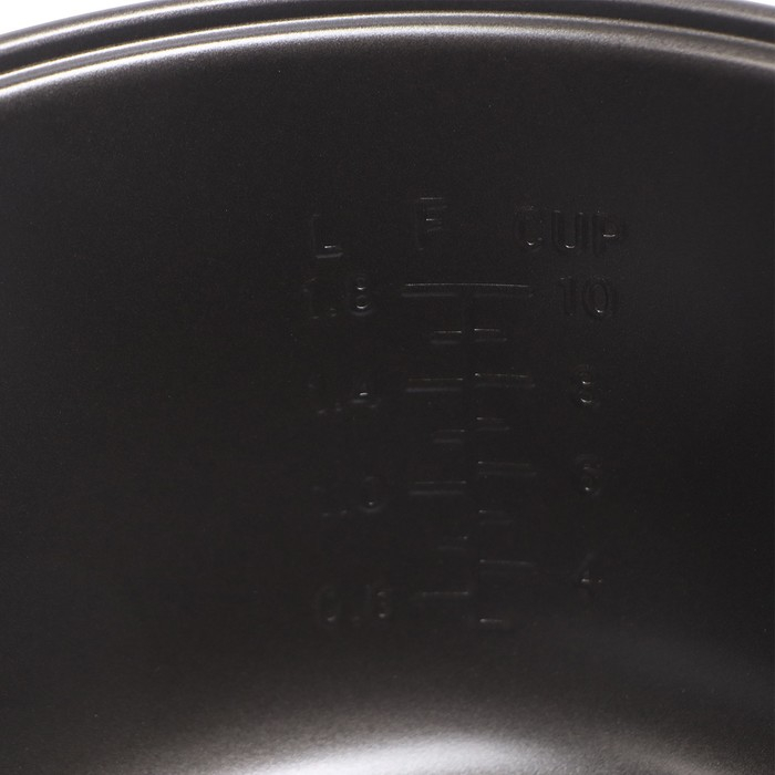 Чаша для мультиварки Luazon , универсальная, 5 л, антипригарная, серая Чаша для мультиварки Luazon , универсальная, 5 л, антипригарная, серая