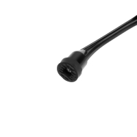 Фиксатор дверной LOCKLAND, "козья ножка", цвет черный Фиксатор дверной LOCKLAND, "козья ножка", цвет черный