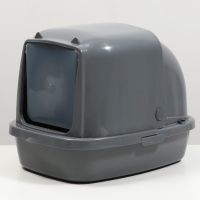 Туалет закрытый &laquo;Айша&raquo; 53 х 41 х 40 см,  серый FIX