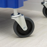 Многофункциональная тележка с вёдрами, отжимом и лотками Многофункциональная тележка с вёдрами, отжимом и лотками