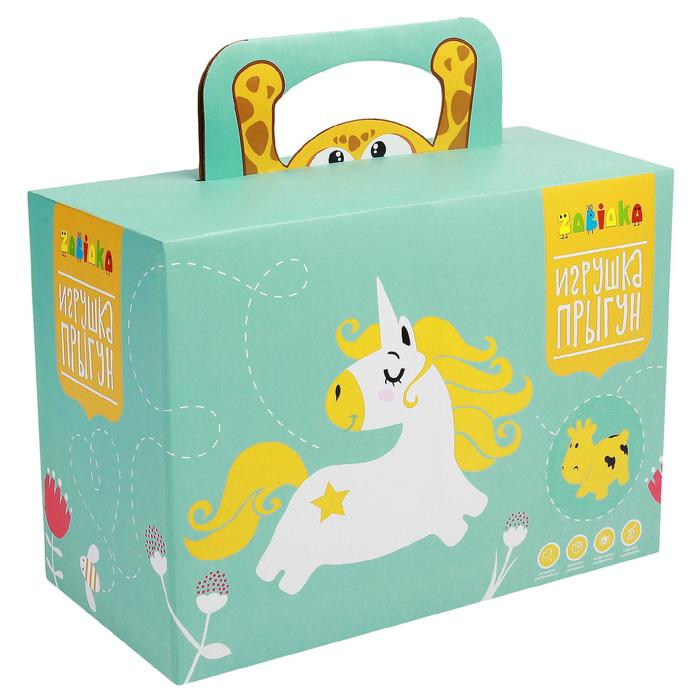 Попрыгун ZABIAKA &laquo;Оленёнок&raquo;, h=55 см, 1200 г, цвет розовый