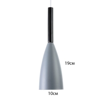 Бра "Капля" Е27 40Вт серый 10х10х35-135см Бра "Капля" Е27 40Вт серый 10х10х35-135см