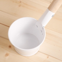 Ковш для бани, 0,5 л, белый Ковш для бани, 0,5 л, белый