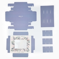 Коробка складная под 12 конфет &laquo;Самой нежной&raquo;, 14,4 х 18,4 х 3,8 см